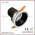 Cut Hole 115mm 12W Recessed LED COB Down Light for Commerical Lighting LC7717D